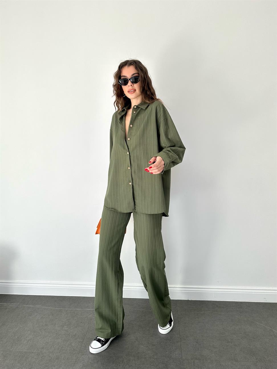 Yeşil Gofre İkili Takım