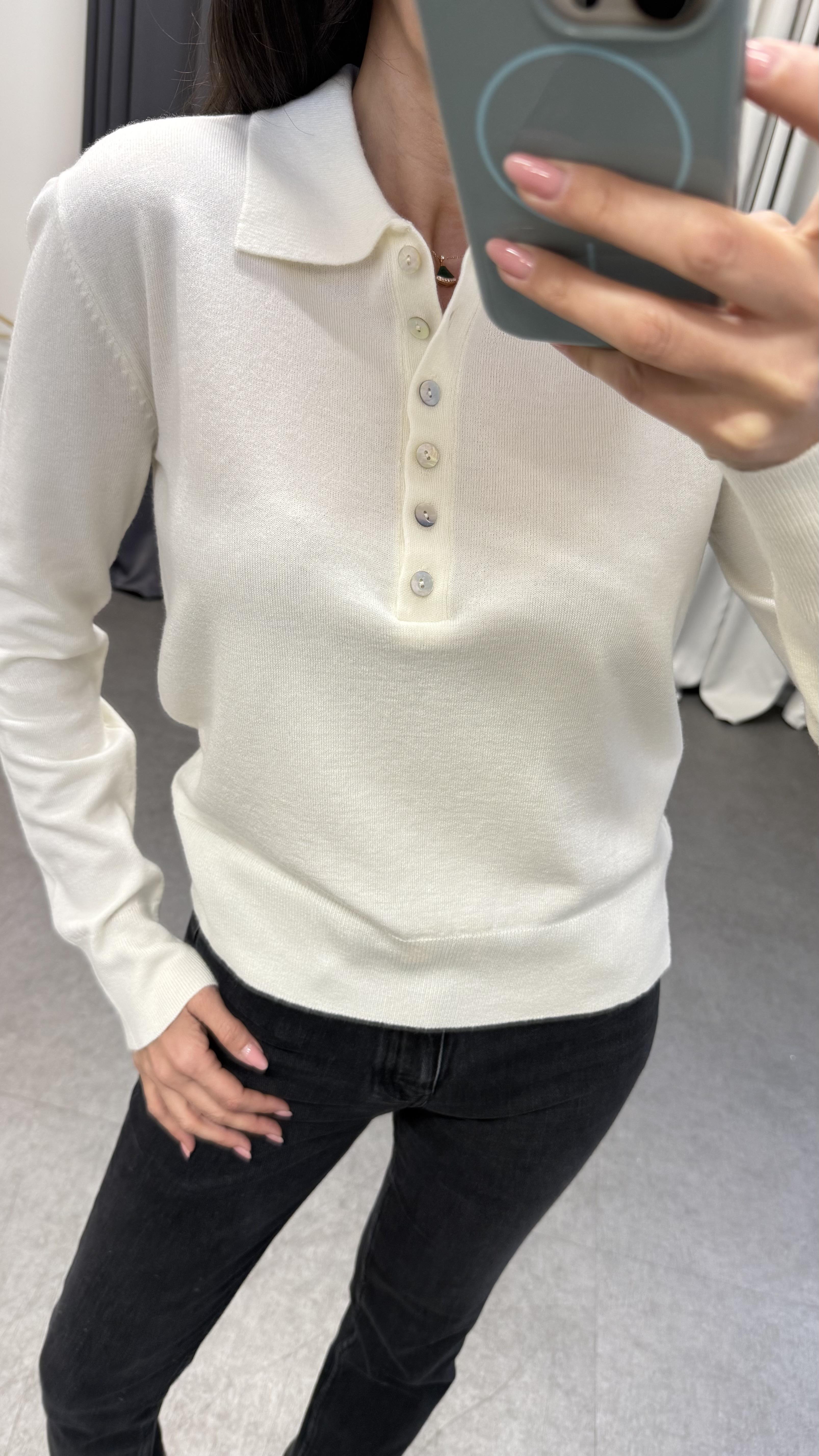 Ebru Polo Yaka Triko