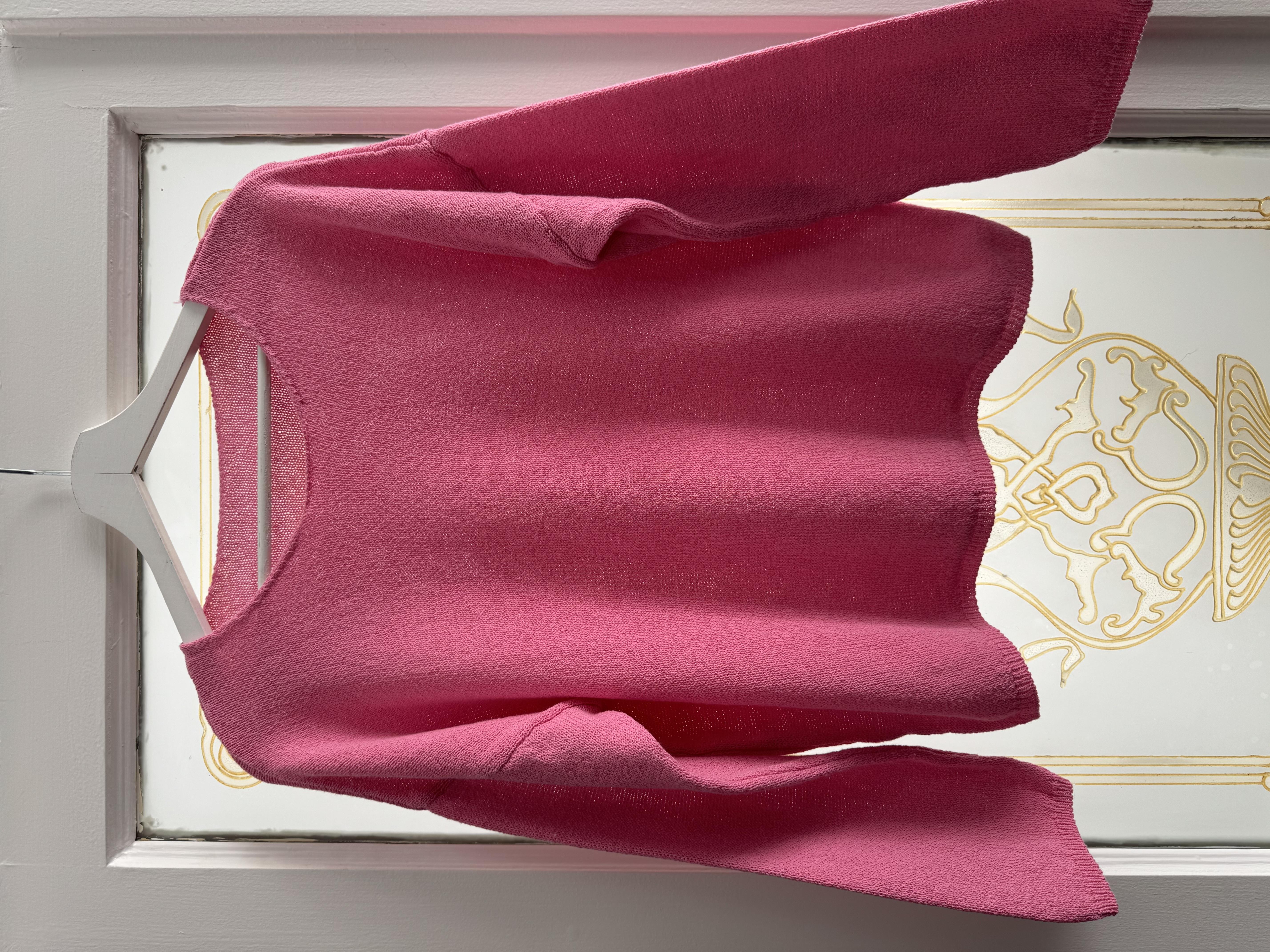 Fuşya Merserize Triko