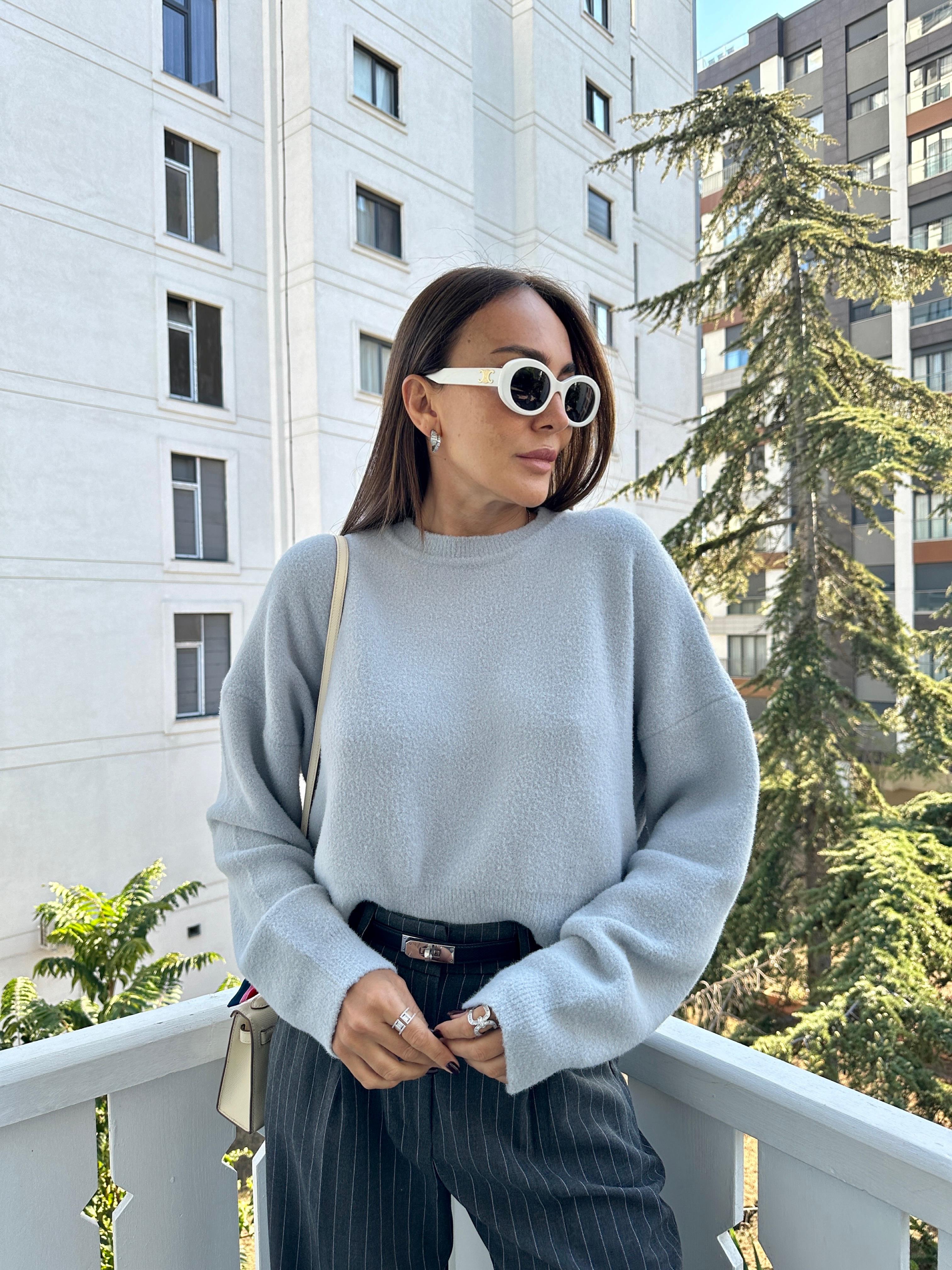 Gri Yumuşak Doku Kazak