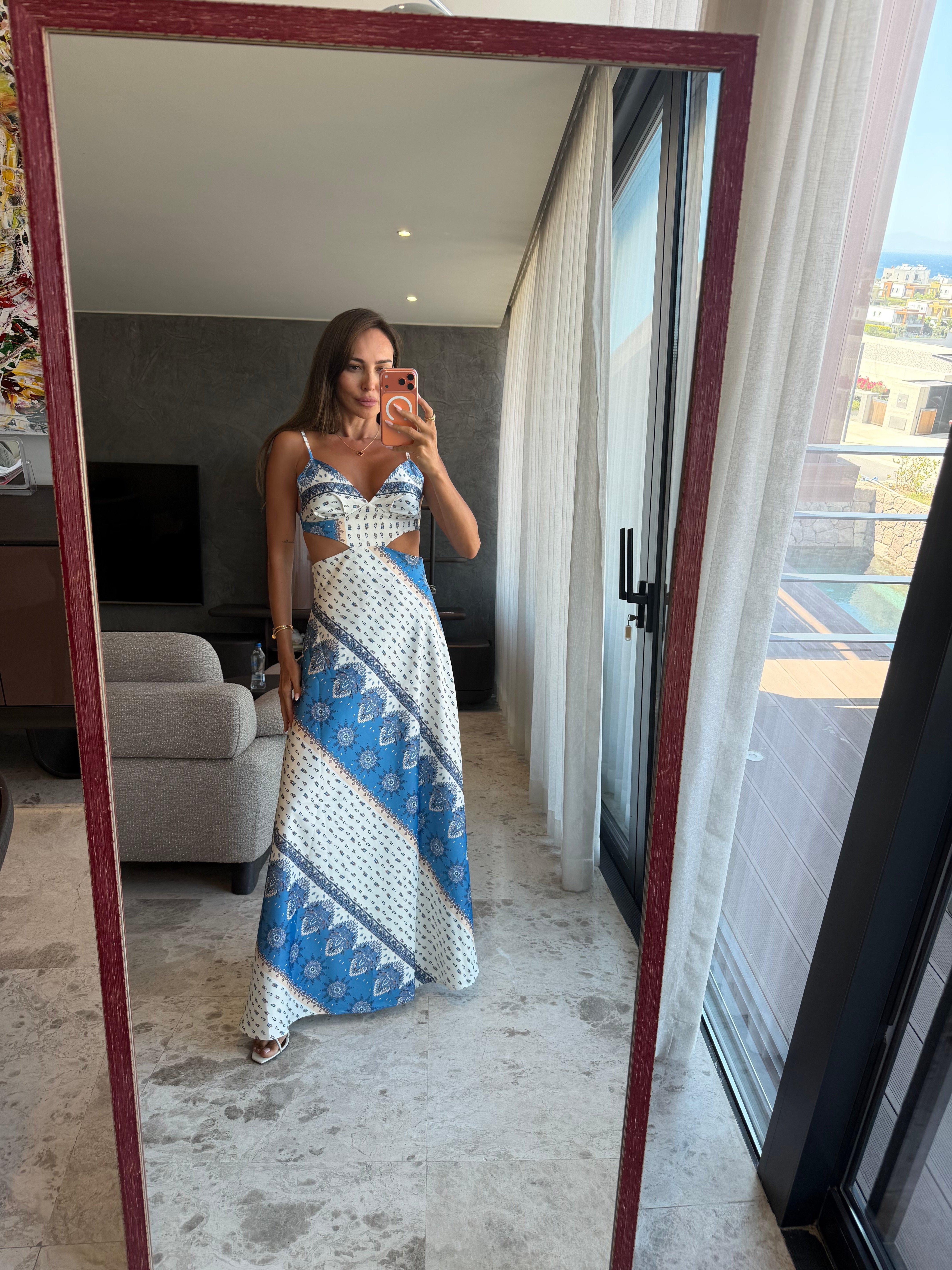 Mavi Linda Elbise