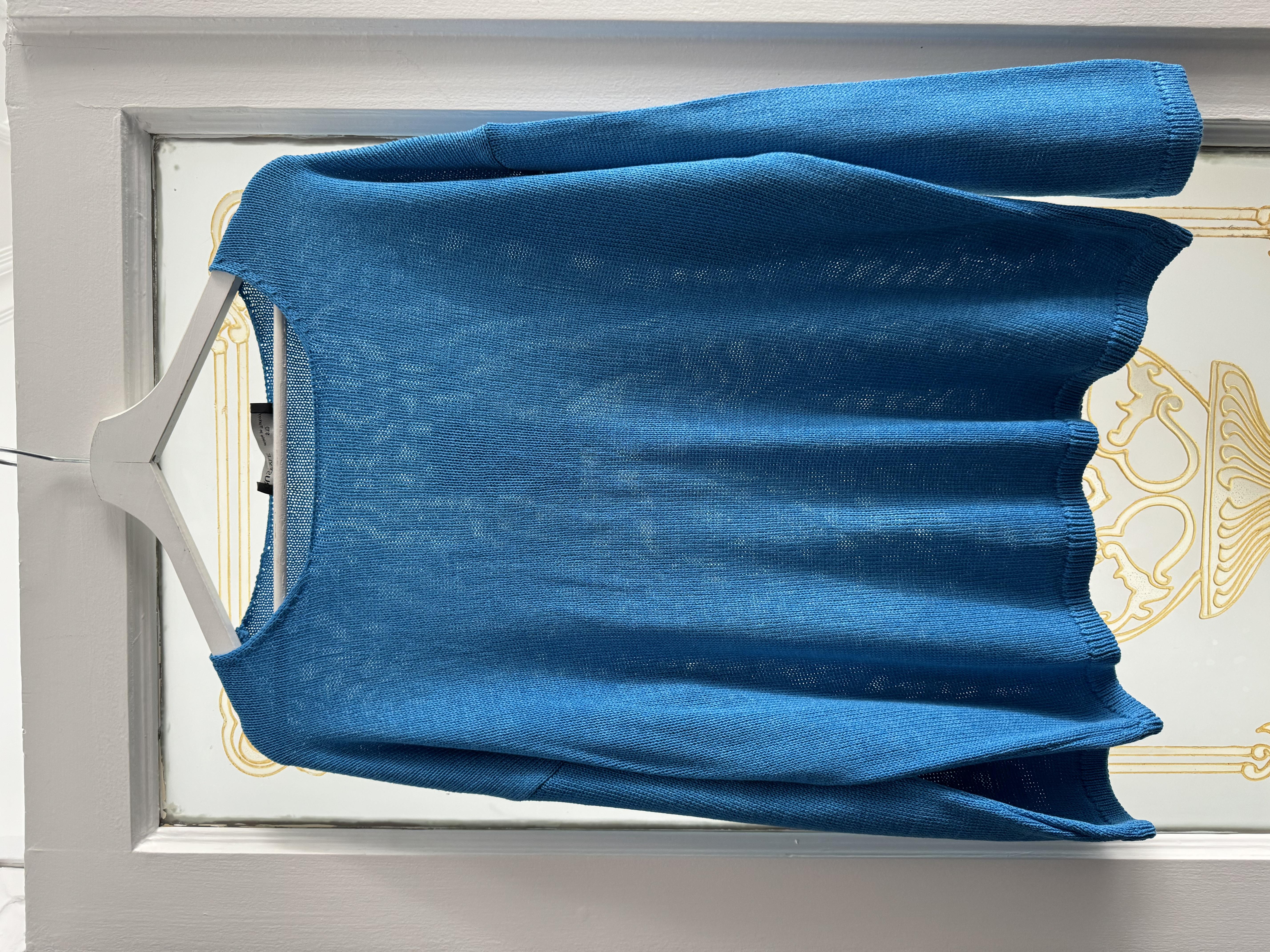 Mavi Merserize Triko