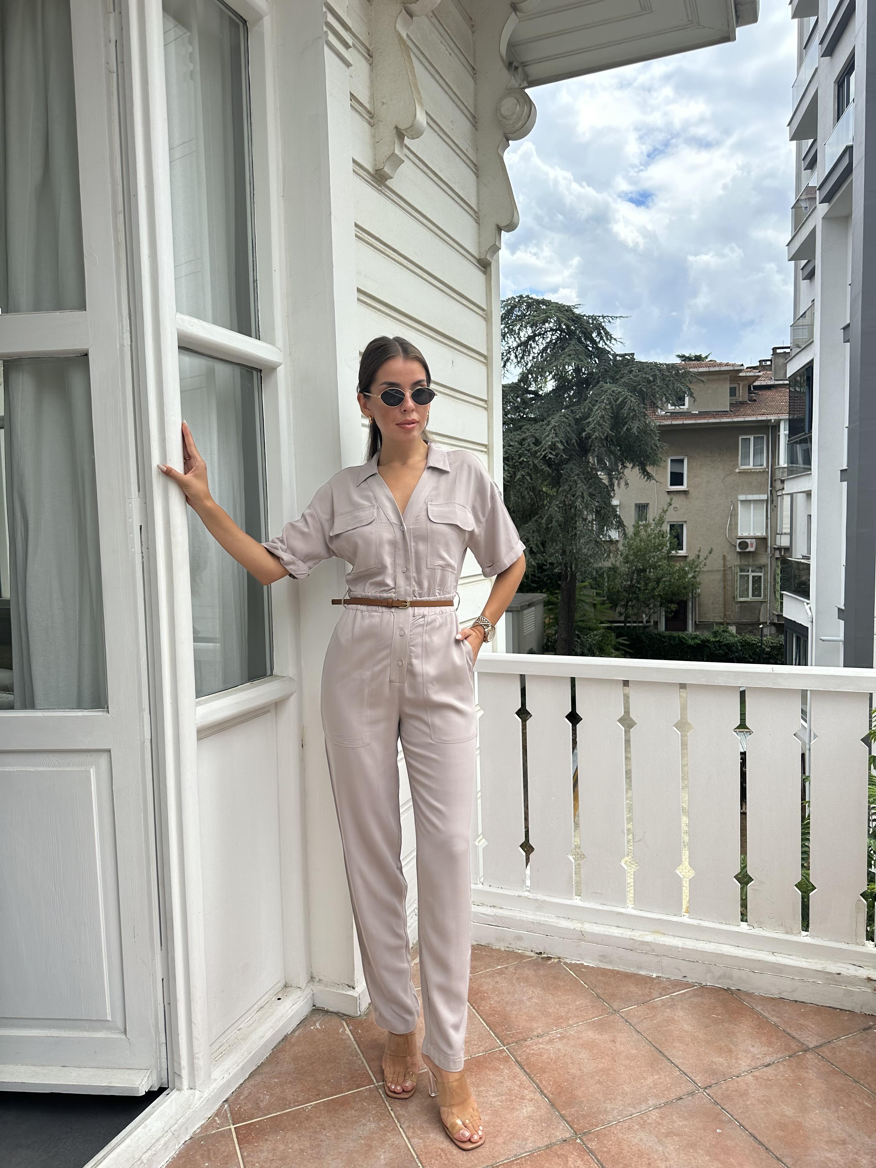 Vizon  Kemerli Tencel Tulum