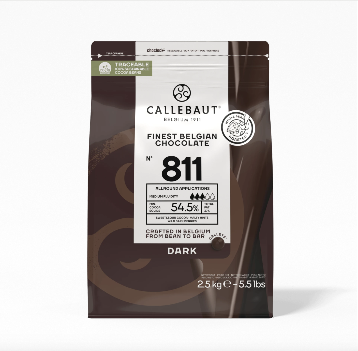 Bitter Kuvertür %54,5 Drop (2,5 KG)