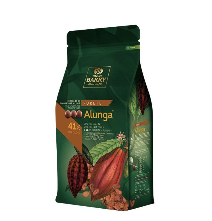 Cacao Barry Alunga Sütlü Kuvertür Çikolata
