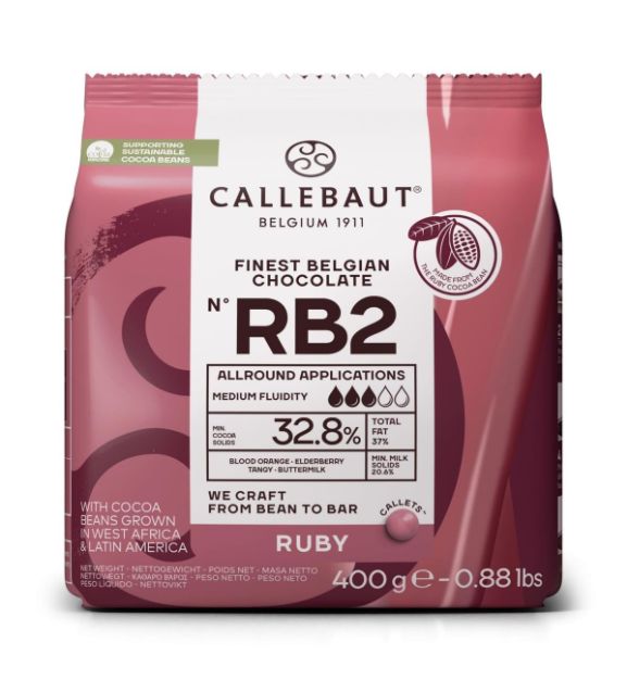 Callebaut Ruby Çikolata 0,4 Kg