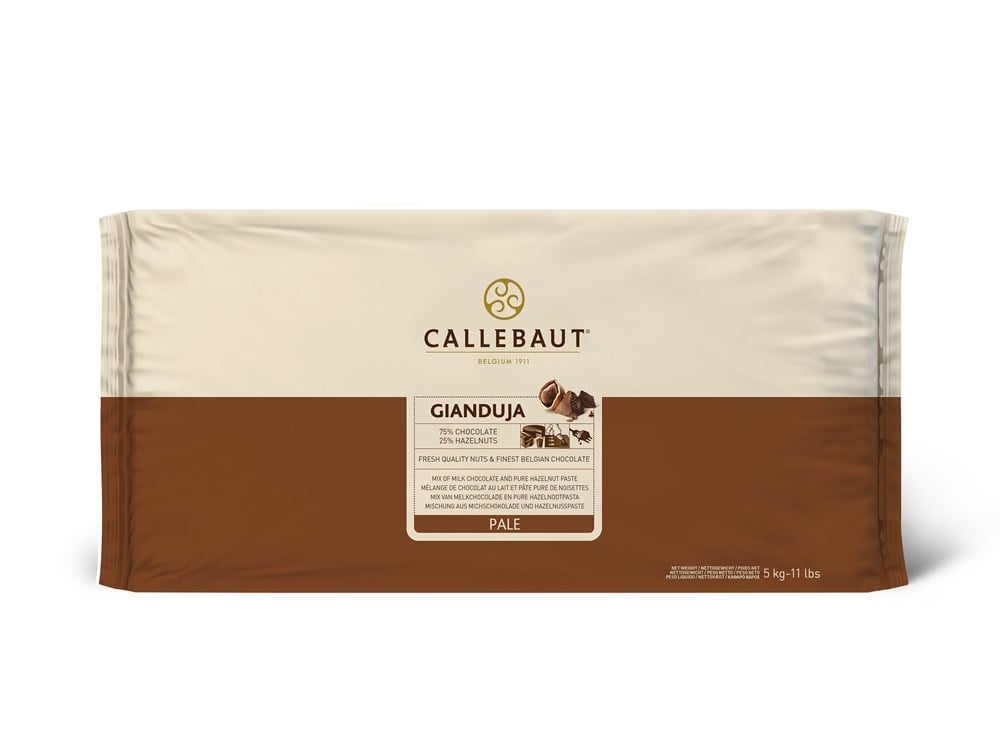Gianduia-Fındıklı Sütlü Çikolata Blok (5 KG)