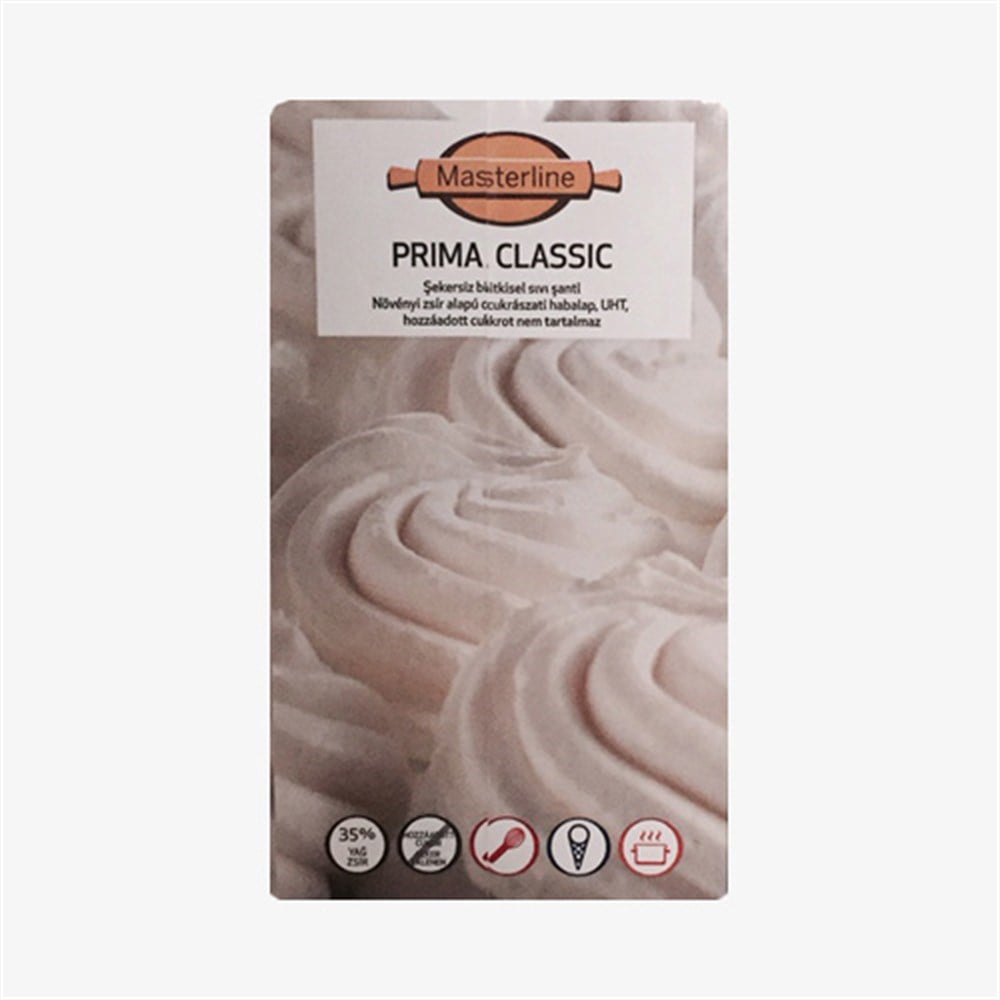 Prima Classic Sıvı Krem Şanti Şekersiz 1 KG