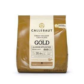 Callebaut Gold Karamel Çikolata Drop 400 Gr