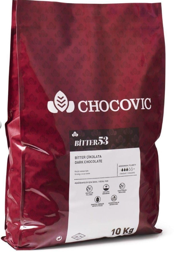Chocovic Bitter Pul Çikolata (10 kg)