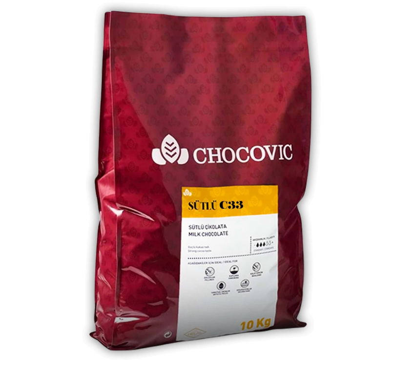Chocovic Sütlü Pul Çikolata %34 (10 kg) 