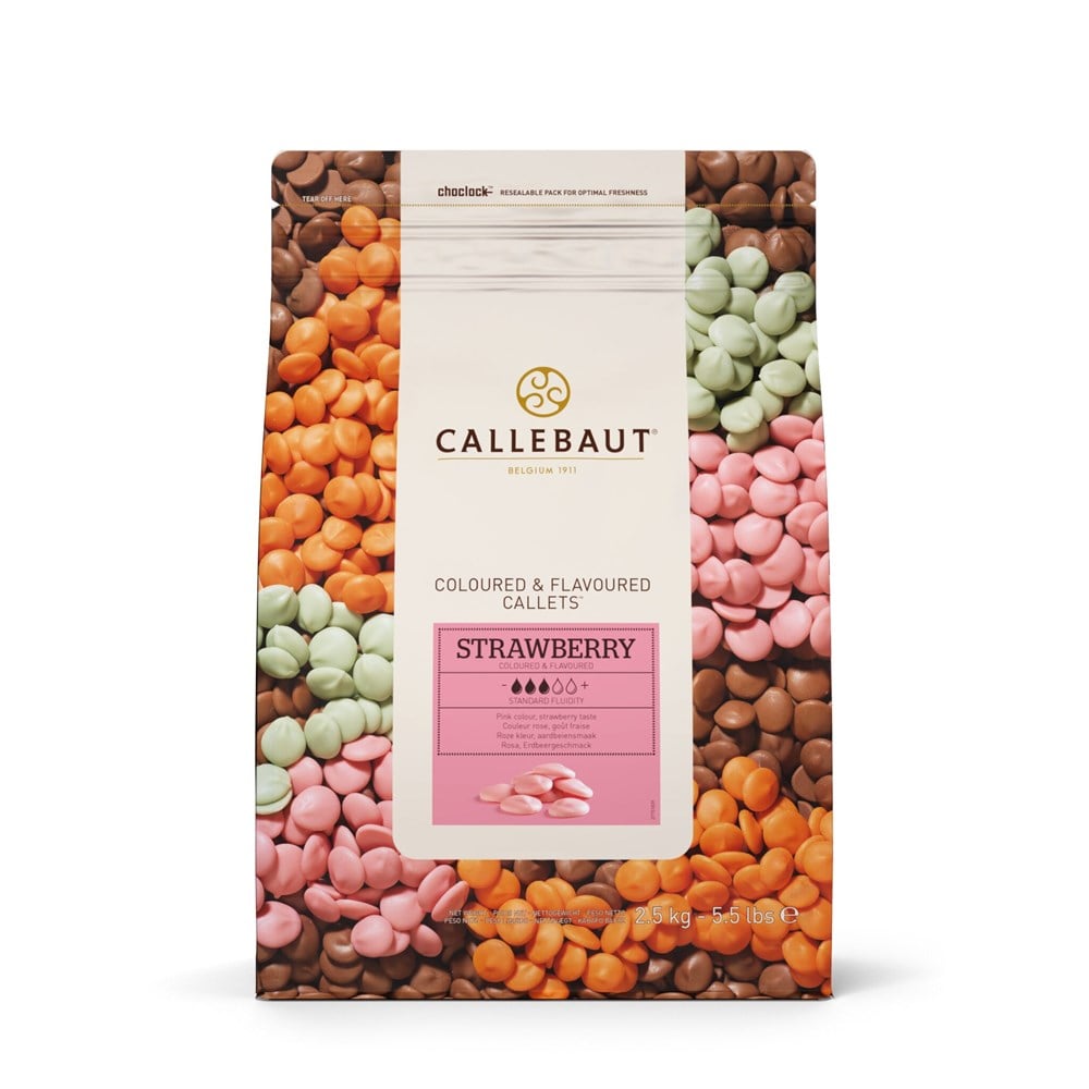 Çilekli Çikolata Drop (2,5 KG)