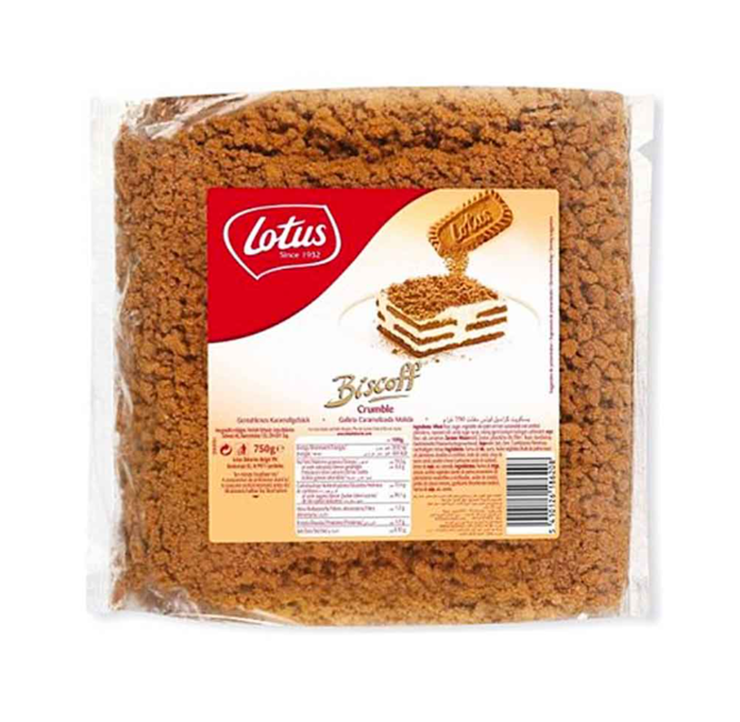 Lotus Biscoff Crumble Kırıntı Bisküvi (750 g x 8 adet)