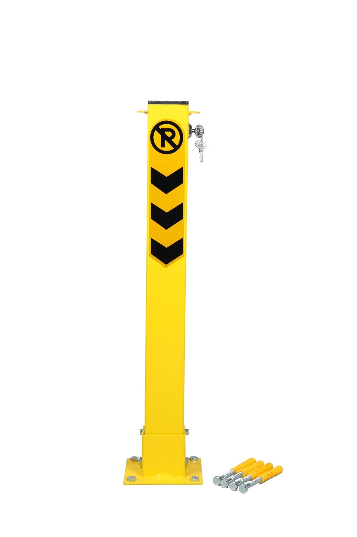 KİLİTLİ OTOPARK DİREĞİÜSTTEN KİLİTLİ PARKBARİYERİ 75 CM
