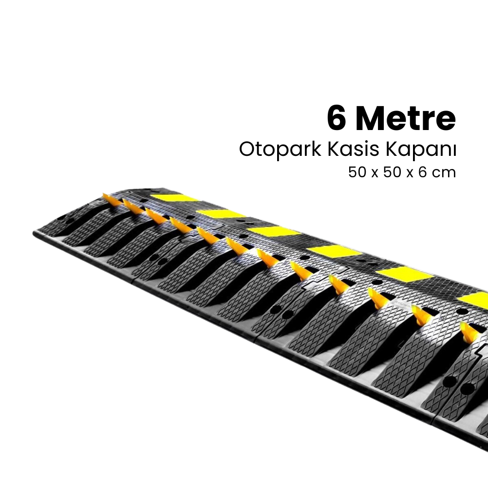 Otopark Kasis Kapanı Seti  50 X 50 X 6 Cm 6 Metre