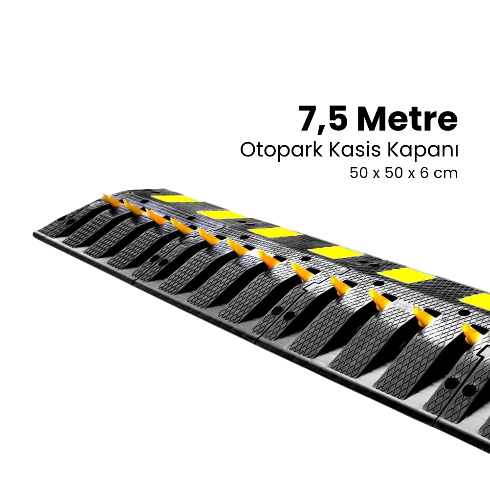 Otopark Kasis Kapanı Seti  50 X 50 X 6 Cm 7,5 Metre