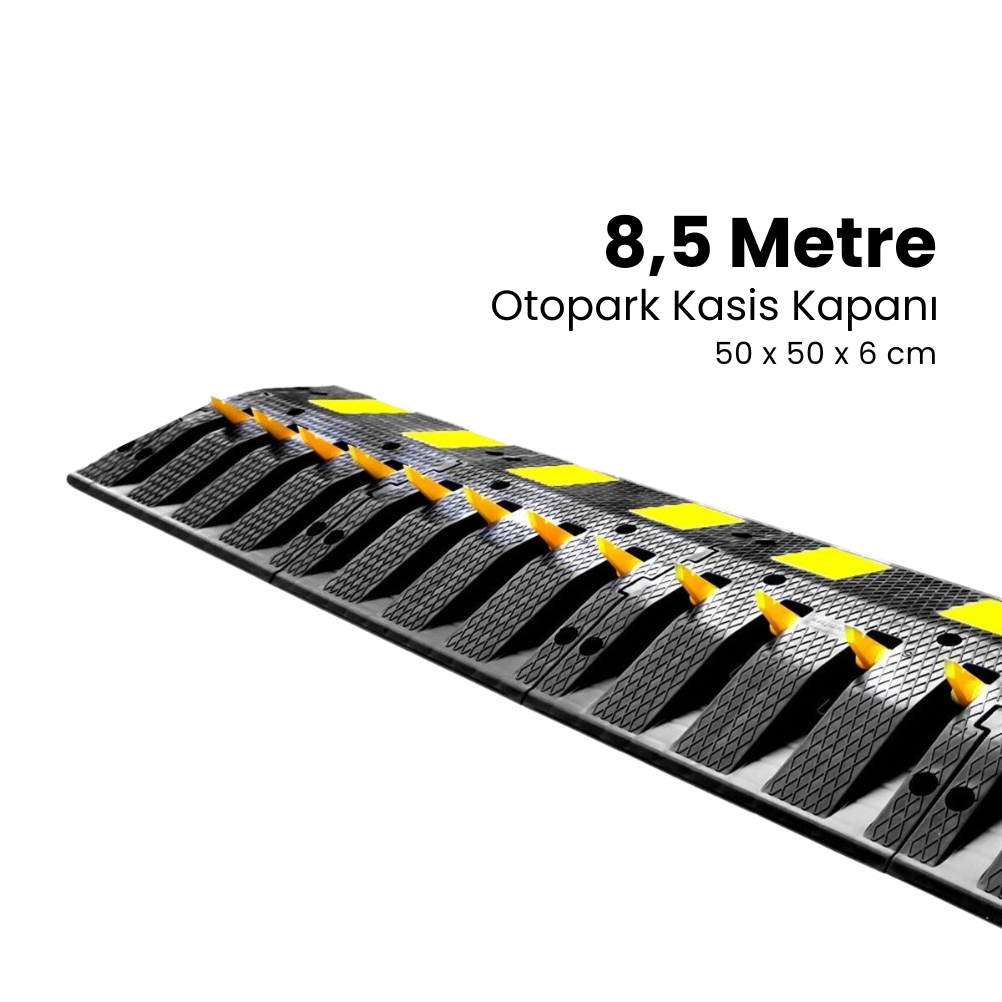 Otopark Kasis Kapanı Seti  50 X 50 X 6 Cm 8,5 Metre
