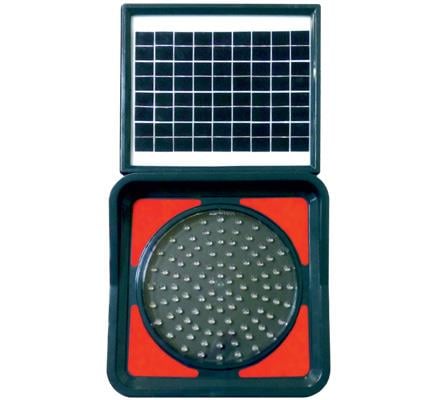 Solar Ledli Flaşör, Solar Çakar Lamba Kırmızı