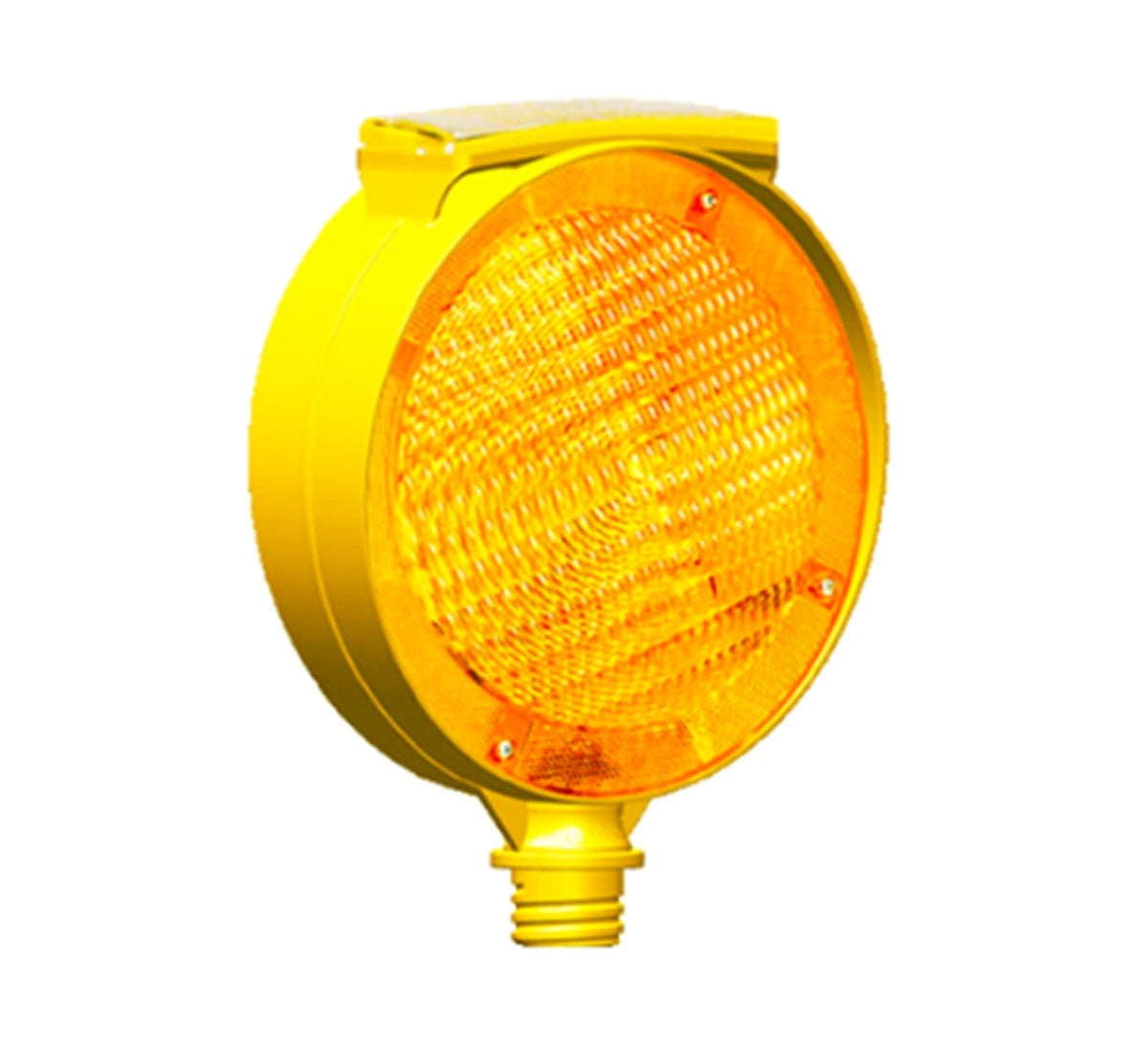 SOLAR LEDLİ FLAŞÖR YUVARLAK SARI