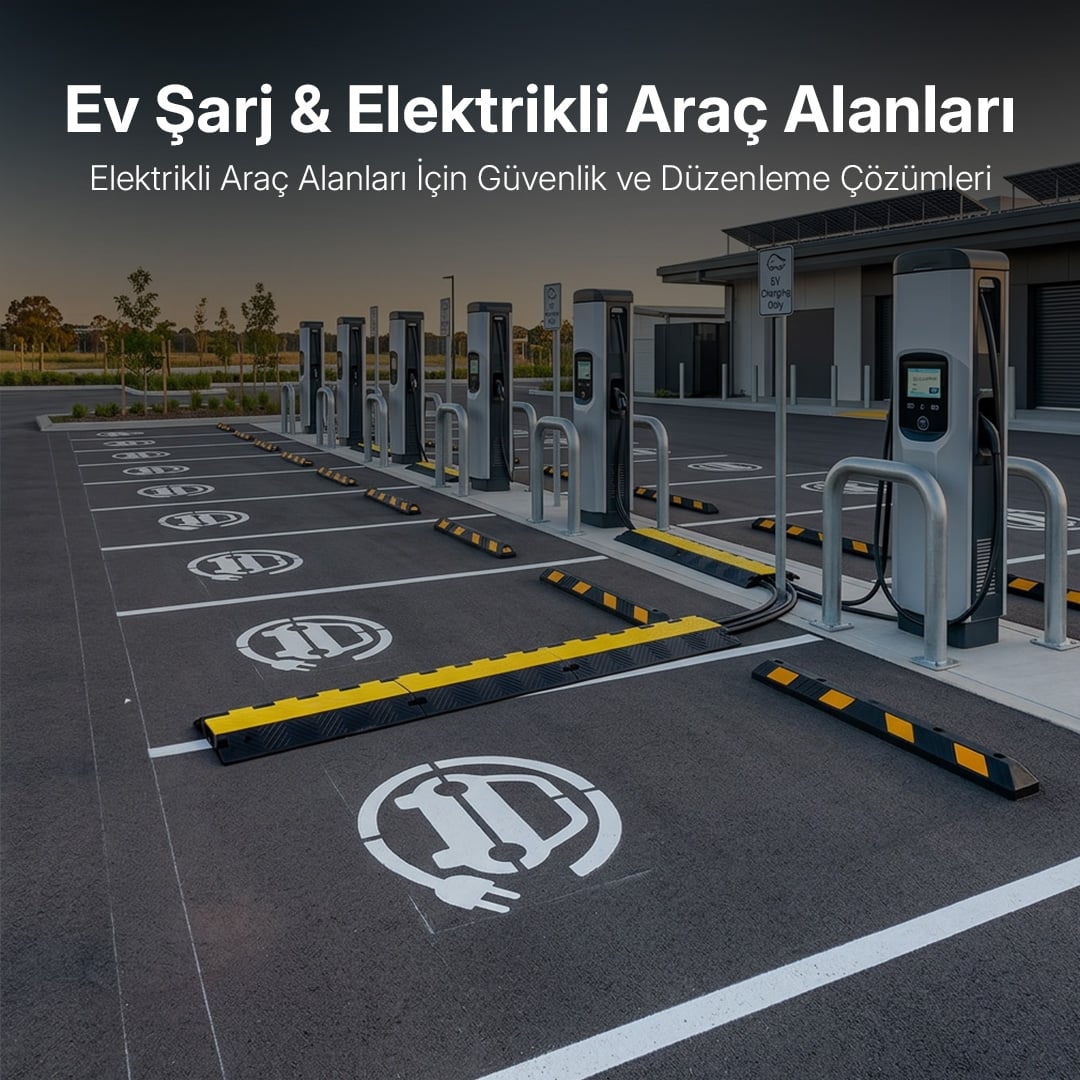 EV şarj ve elektrikli araç alanları
