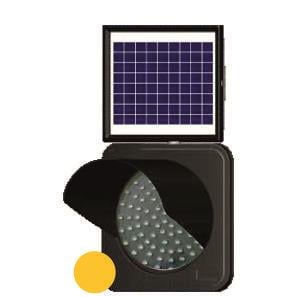 300 mm Ledli Güneş Enerjili Flaşör, Solar Çakar Lamba