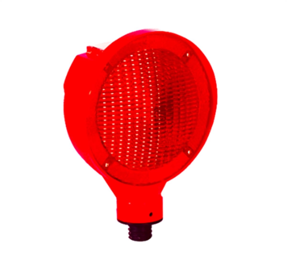 SOLAR LEDLİ FLAŞÖR OVAL KIRMIZI