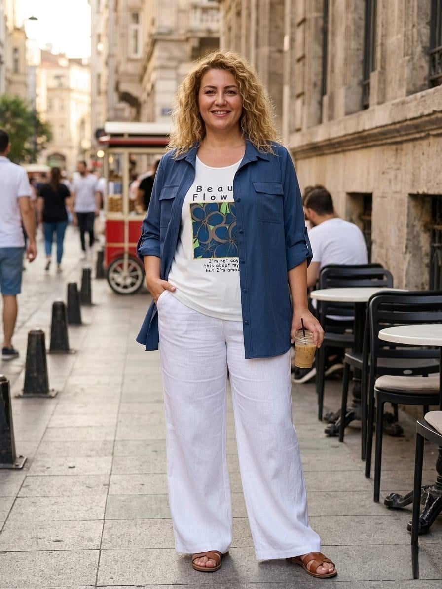 Büyük Beden Tensel İkili Takım