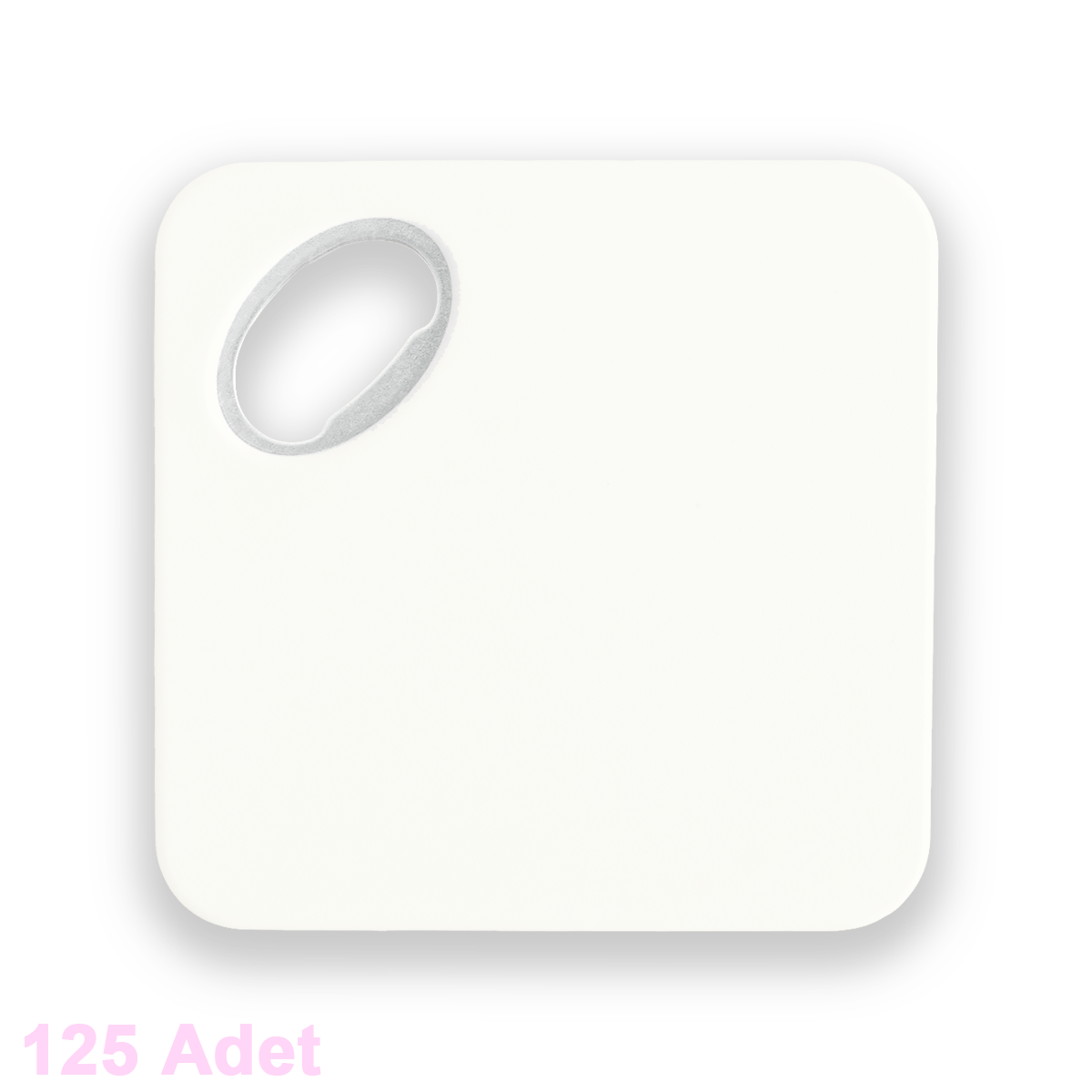 Bardak Altlığı Kare Magnet Şişe Açacağı - 100 Adet