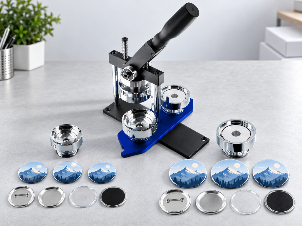 44 mm–58 mm buton rozet ölçü karşılaştırması