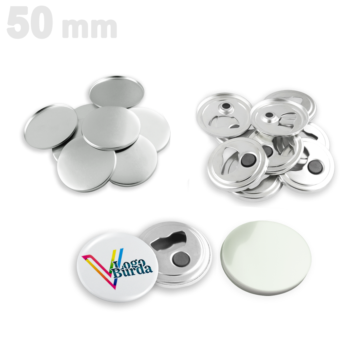 50mm Buton Açacak Sarf