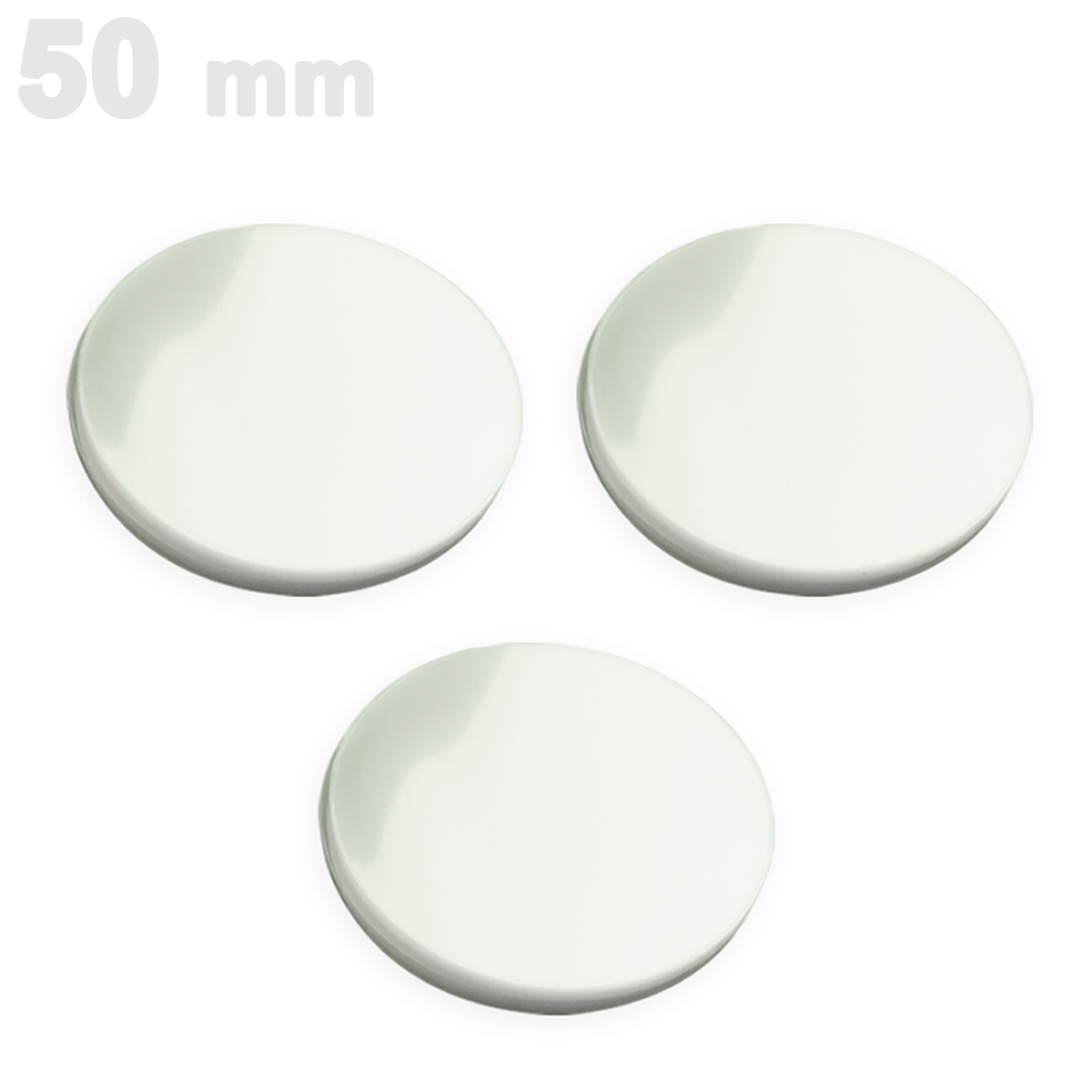 Buton Rozet Yedek PVC 50 mm Çap