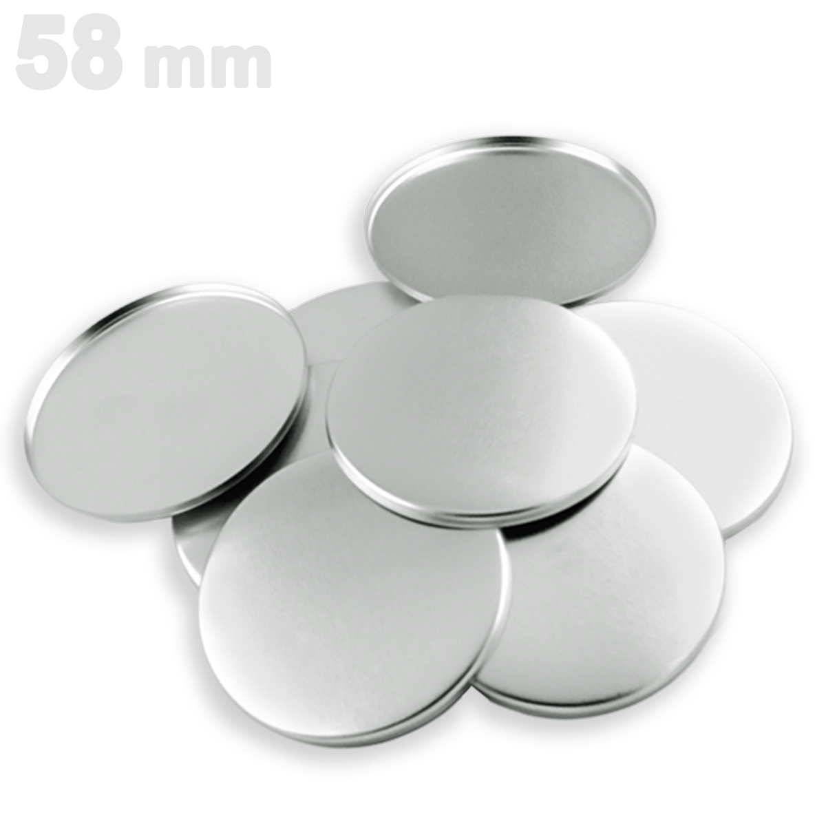 Buton Üst Kapak 58 mm