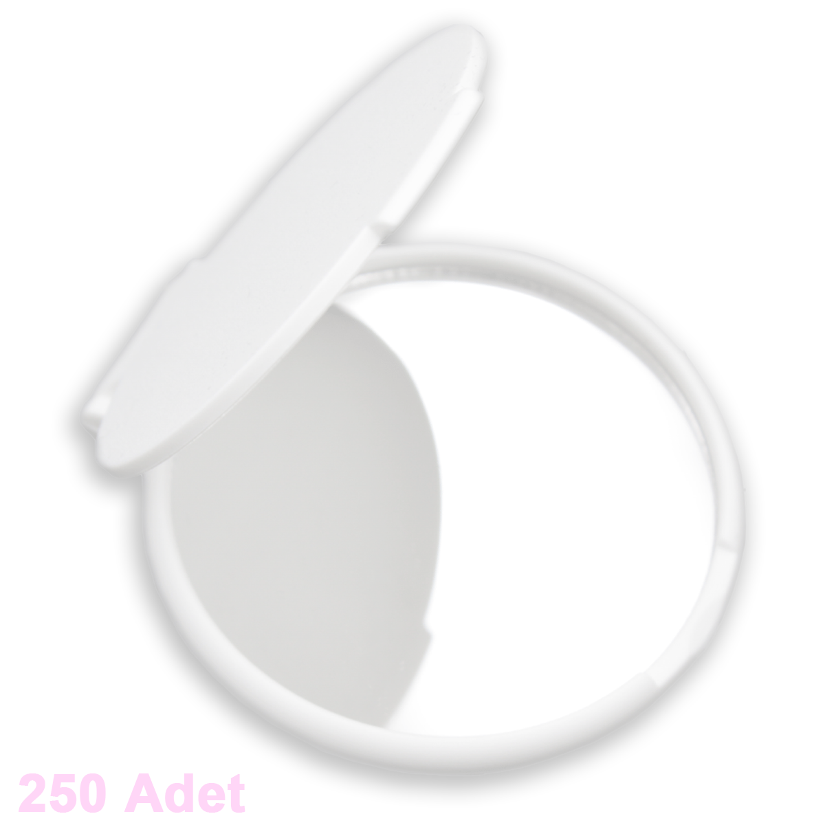Yuvarlak Ayna Beyaz - 250 Adet