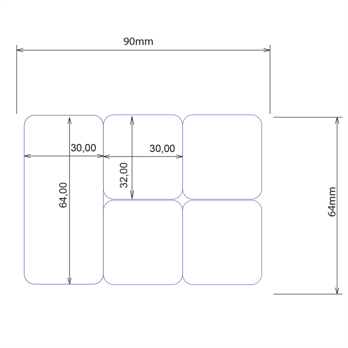 Mini Magnet SetMagnet Set Bıçak Ölçüleri5 Li Magnet Seti I 1. Versiyonu