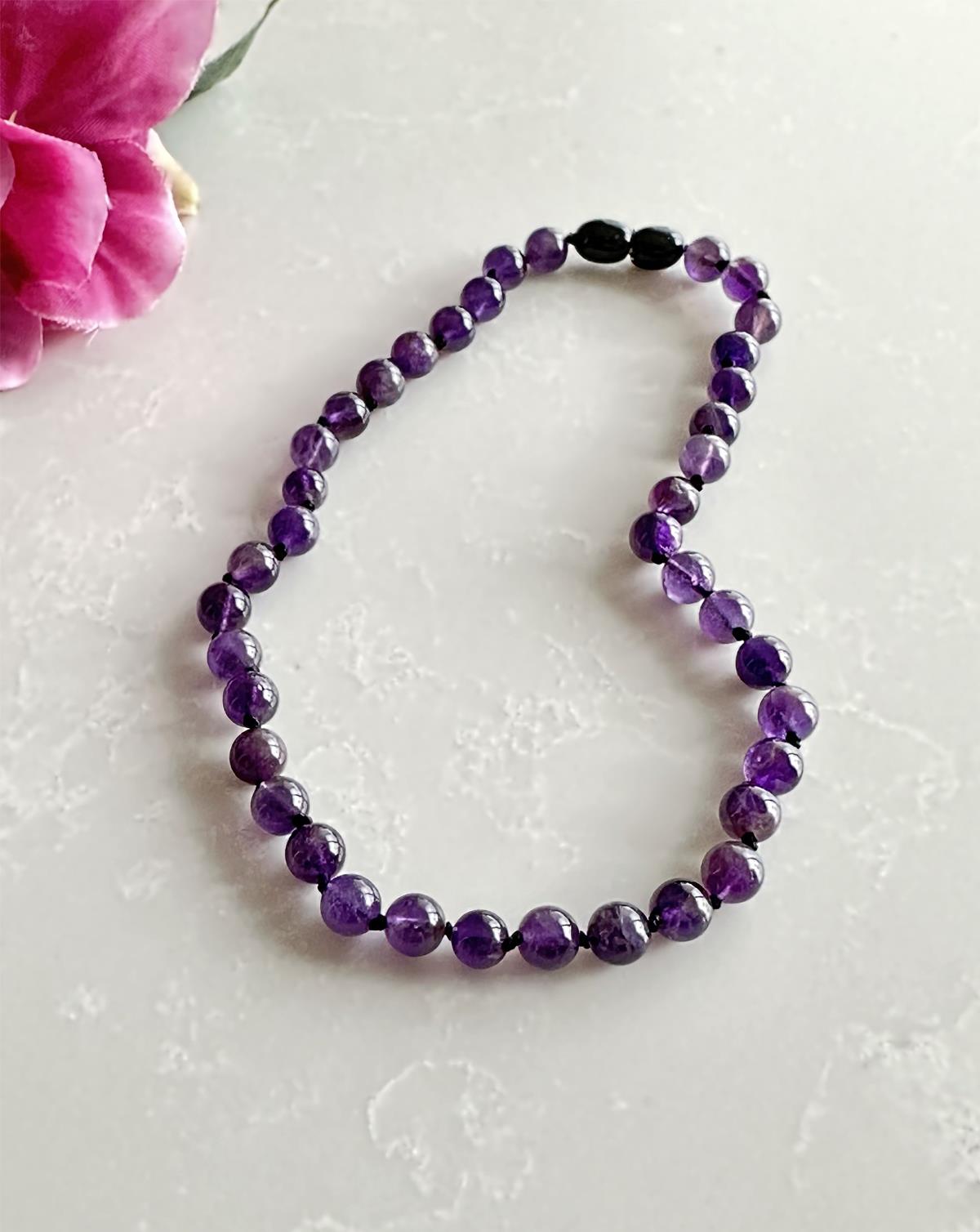 Ametist Taşı Kolye