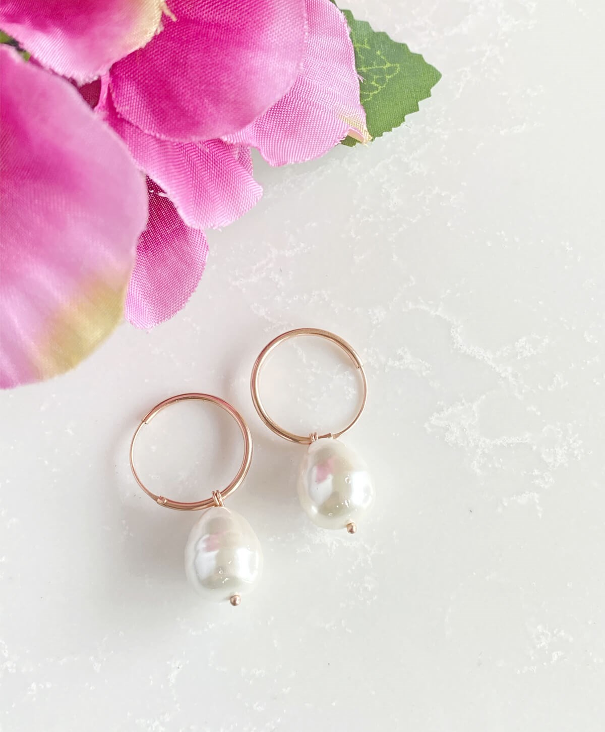 İnci Gümüş Küpe