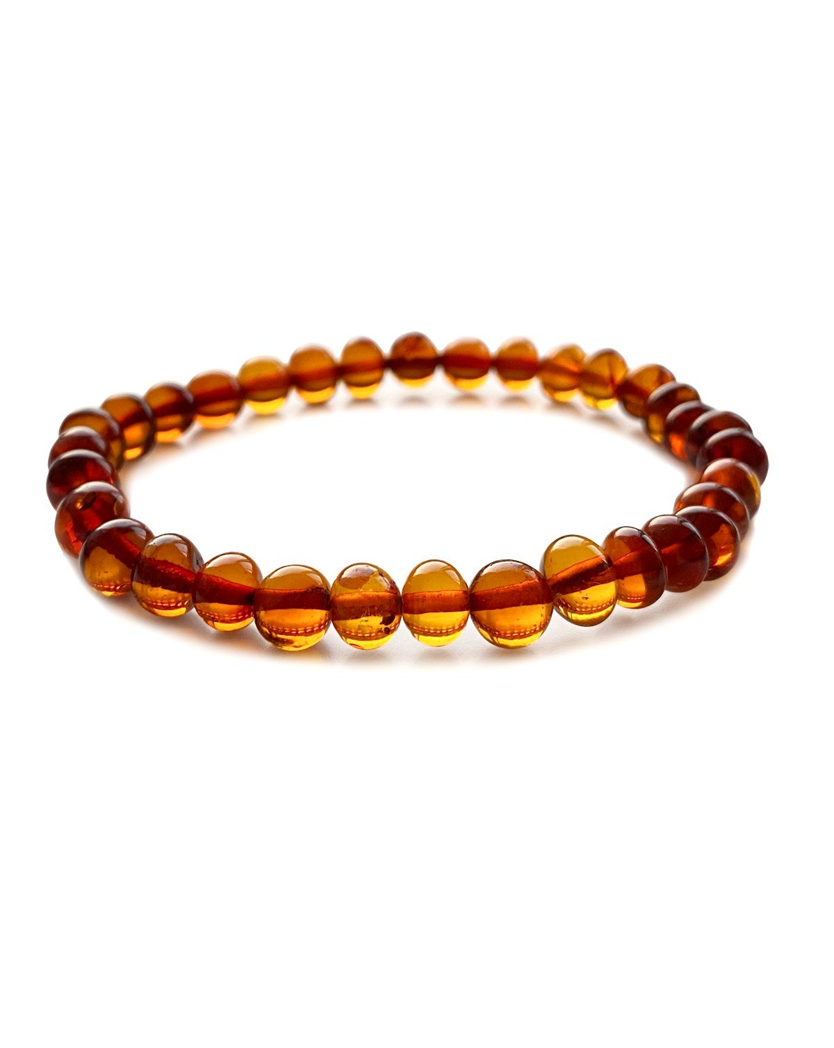 Kehribar Karamel Baba Bileklik