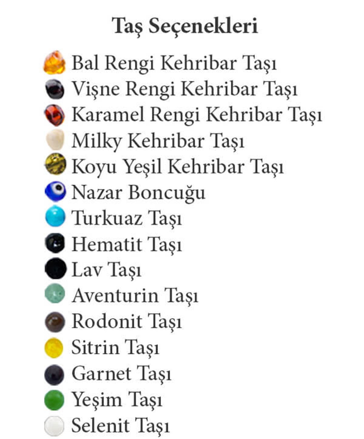 Kehribar Kolyeni Kendin Tasarla Yetişkin