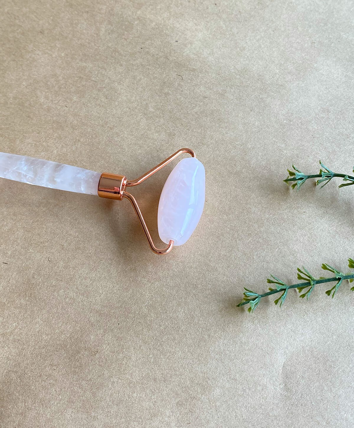 Quartz Taşı Roller - Yüz Masaj Taşı