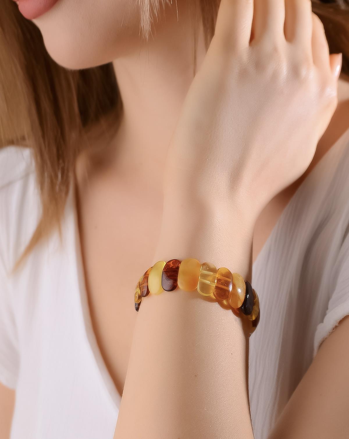 Özel Kehribar Bileklik