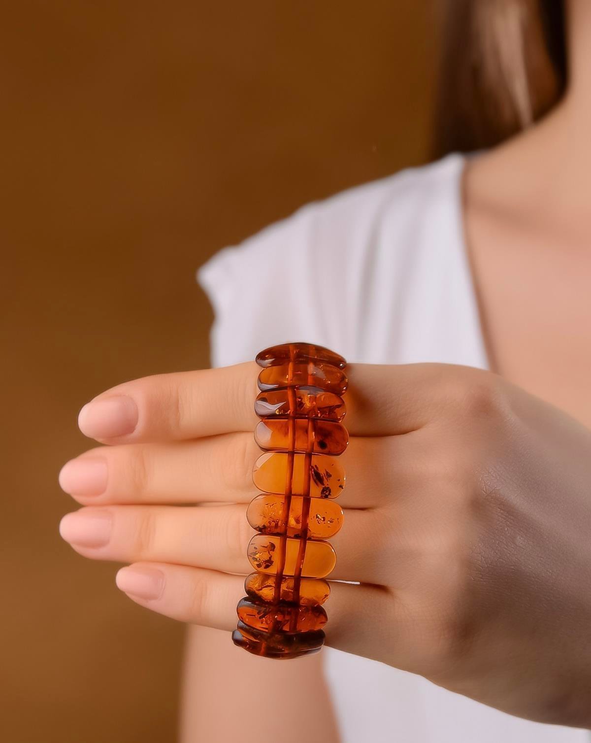 Özel Kehribar Bileklik