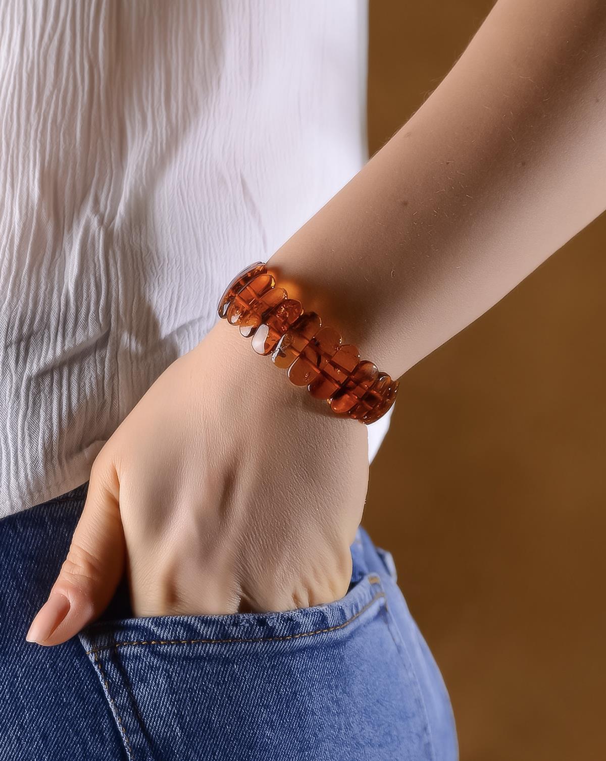 Özel Kehribar Bileklik