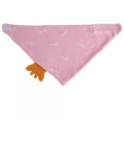 Sophie the Giraffe Kauçuk Diş Kaşıyıcılı Bandana Pembe
