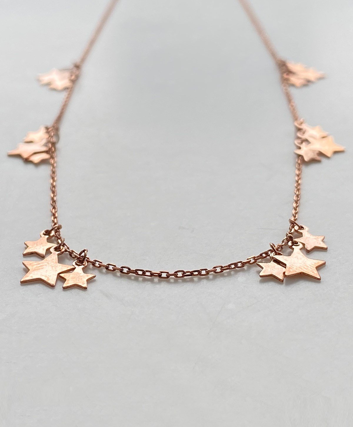 Üç Yıldızlı Gümüş Kolye