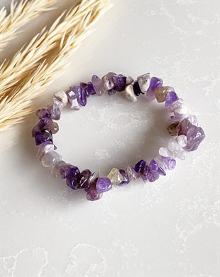 Ametist Taşı Bileklik