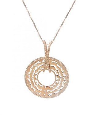 Halka Gümüş Kolye