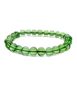 Yeşil Kehribar Bileklik