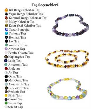 Kehribar Kolyeni Kendin Tasarla Yetişkin