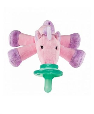 Nookums Çıkarılabilir Emzikli Uyku Dostu – Unity Tek Boynuzlu At (Shakies)