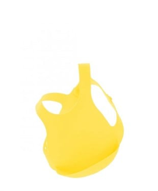 Sarı Silikon Mama Önlüğü